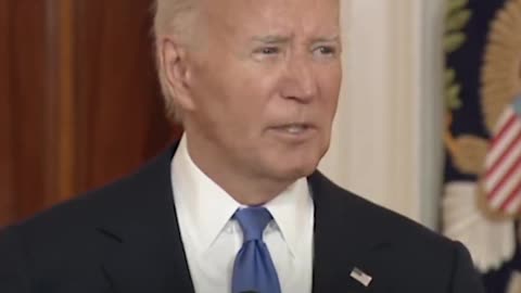 Watch Joe Biden saying no one is above the law but clearly he thinks he is above