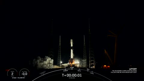 Falcon 9 Liftoff