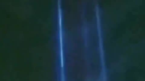 portals.mp4 ~ UFO blue lights in sky Aliens Creepy Sightings Supernatural Unexplained Paranormal