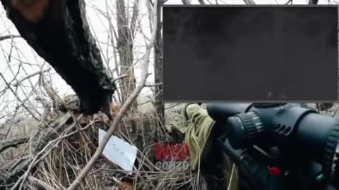 The Russian sniper successfully tested the Vladislav Lobayev rifle in action.