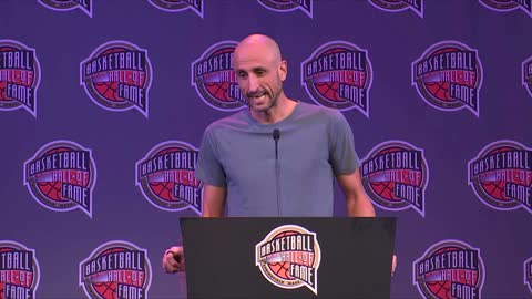 MANU GINOBILI - 2022 NBA HALL OF FAME