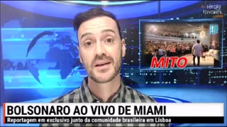 🎙Programa - 🇧🇷 Reportagem em Lisboa com ligação a Miami, junto a Bolsonaro