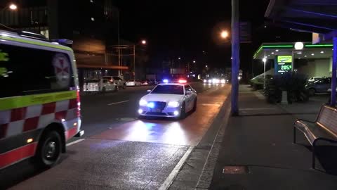 [NSW Police] Highway Patrol Escort & Pull Over