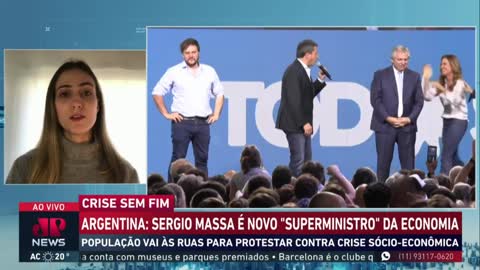 Argentina anuncia Sergio Massa como superministro da Economia