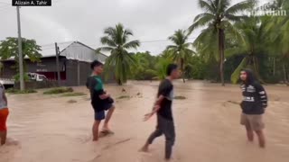 Deadly floods and landslides hit southern Philippines as storm Nalgae approaches