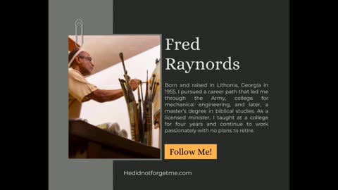 Get to know Fred Raynords