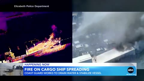 Deadly cargo ship fire