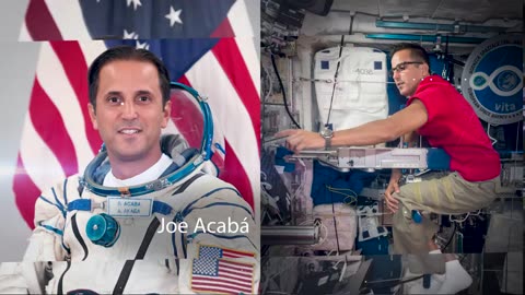 NASA Astronut Frank Rubio Share Hispanic Heritage Month Greetings 260 Miles Above the Earth