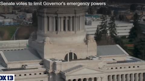 Senate votes to limit Governor Jay Inslee's emergency powers