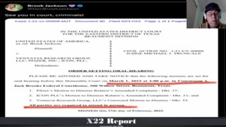 X22 Reports - Legal Action - Pharmaceutical - Texas - Trump catches Biden in Ohio Trap-2-19-23