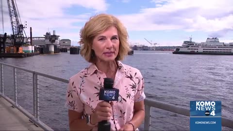 Ferry passengers witness dramatic rescue of 3 and a dog in Sinclair Inlet