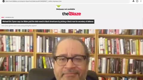 Micheal Eric Dyson says a BLACK Secretary of Defense is a debt PAID to black Americans