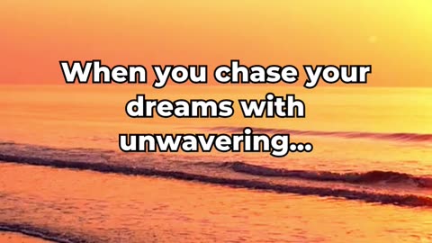 When you chase your dreams with unwavering...#shorts #facts#subscribe #motivation