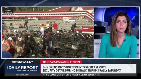 Homeland Security investigating Secret Service detail over Trump rally shooting