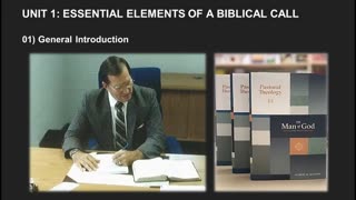 Albert Martin's Pastoral Theology Lecture 1