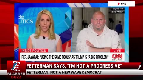 Fetterman Says, "I'm Not A Progressive"