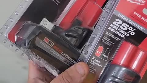 New Milwaukee M12 Batteries