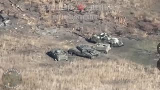 🚀🇺🇦🇷🇺 Ukraine Russia War | Russian FPV Drones Strike Abandoned Ukrainian Leopard 2A4 and Movin | RCF