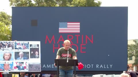 Martin Hyde Save America Rally featuring General Flynn