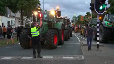Mayor of Nijmegen: "No Dutch farmer will enter the city!" A few hours later in Nijmegen ...