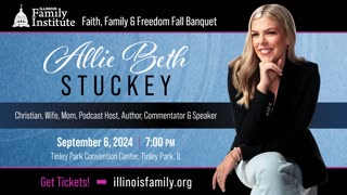 Allie Beth Stuckey at IFI Banquet on Sept. 6th!