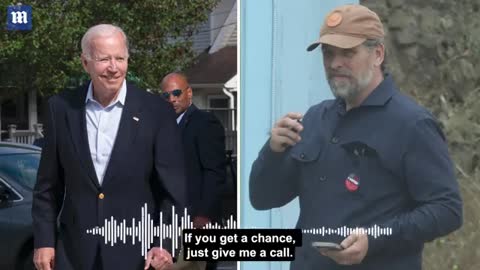 ‘I Think You’re Clear’: Voicemail from Joe Biden to Hunter