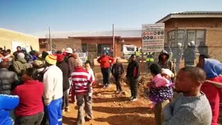 Protest over paving contract in Rooikrans, Barkly West