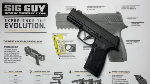 SIG Sauer P365 xMacro magazine release removal and installation