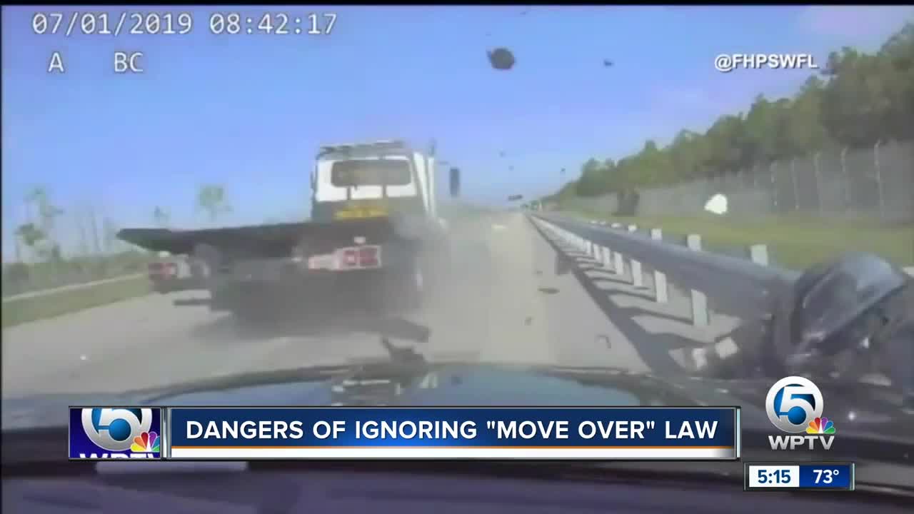 First responders to drivers: Move over!