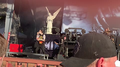Motionless in White Live OKC Zoo Amphitheater 7/28/19 A M E R I C A