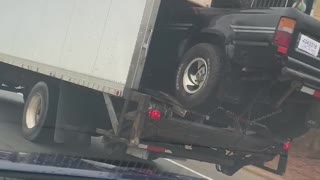 Moving Truck Makes a Way to Make it Fit