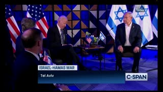 Biden, 80, appears to lose train of thought during Netanyahu meeting