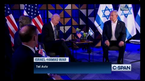 Biden, 80, appears to lose train of thought during Netanyahu meeting