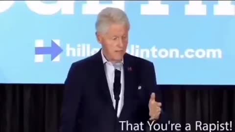 Bill Clinton Is A Rapist