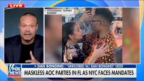 Bongino goes nuclear after "comrade" AOC gets caught partying maskless in Florida