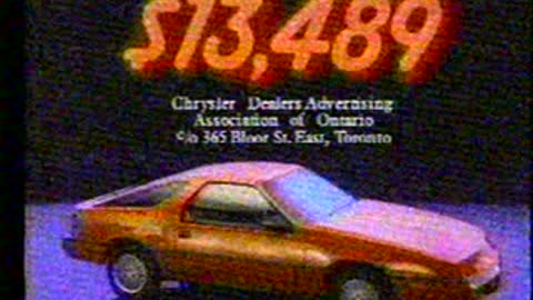 Late 80's T.V. Commercials