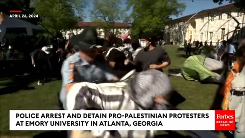 Bodies Parody Pro Hamas Students Arrested on College Campuses