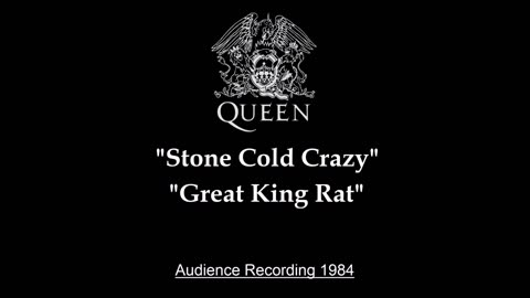 Queen - Stone Cold Crazy - Great King Rat (Live in Milan, Italy 1984) Audience