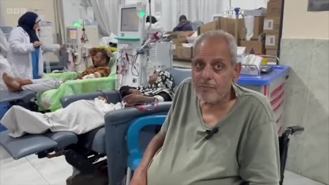 Gaza hospitals turn away the injured as fuel supplies run out - BBC News