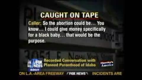 FLASHBACK 2008: Planned Parenthood willing to accept donations to abort black babies! #RoeVWade
