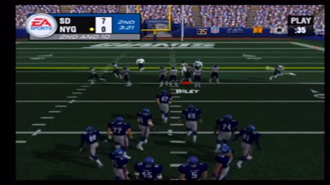 Madden NFL 2004 Giants Vs. Chargers