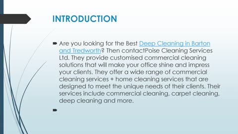 Best Deep Cleaning in Barton and Tredworth.