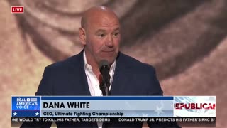 Dana White Introduces President Trump at The RNC