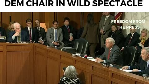 ABSOLUTE CHAOS: GOP Senators Lash Out At Dem Chair In Wild Spectacle