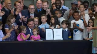 DeSantis signs a bill that will provide more than $70 million to support fatherhood