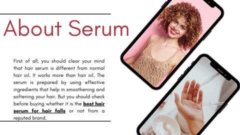 Best Hair Serum for Hair Fall