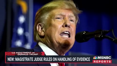 Magistrate judge rules on Trump’s handling of evidence in classified documents case