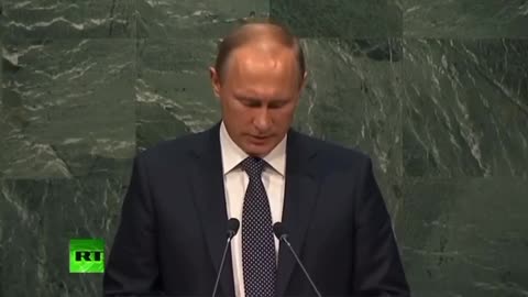 2015 Präsident Putin bei den " Vereinten Nationen ".