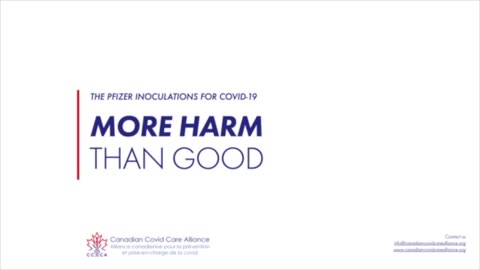 CCCA: Las inoculaciones de Pfizer y por qué hacen más daño que bien