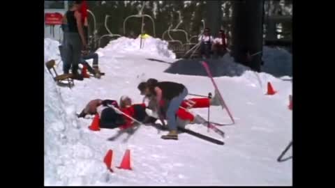 Best of Funny Ski Lift Fails - People vs Lift